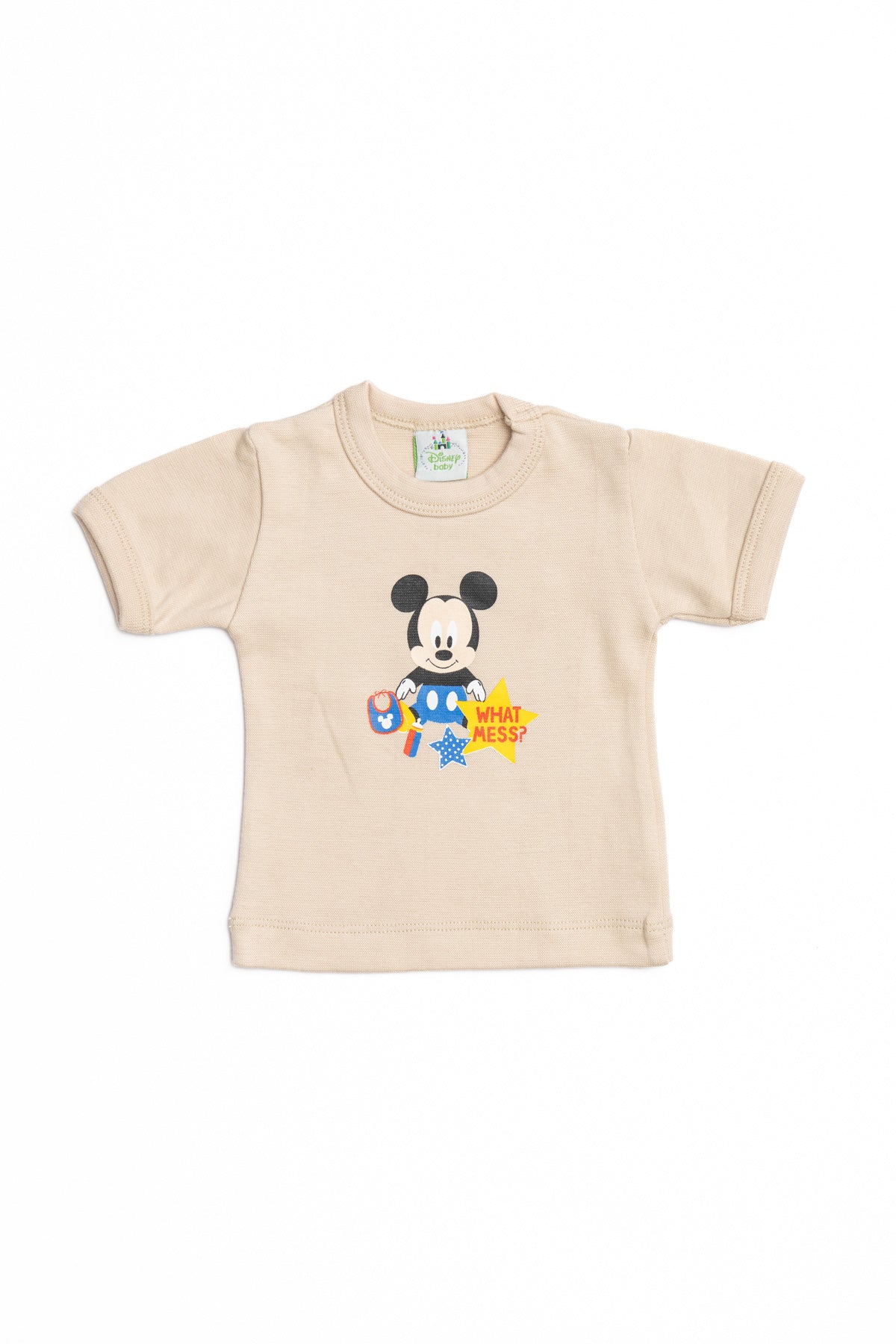 T-Shirt Baby  Mickey " What Mess " Half sleeve 4065
