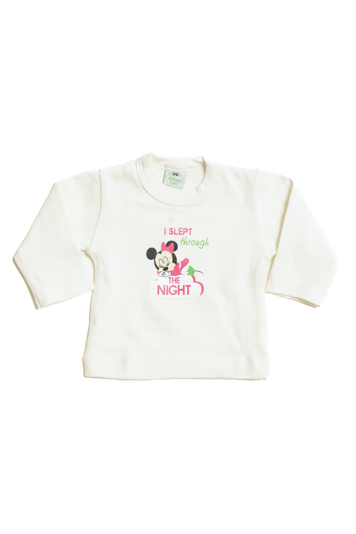 T-Shirt Baby Minnie " The Night" Sleeve 4123