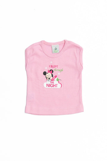 Baby Minnie Sleeveless T-Shirt "Sleep"