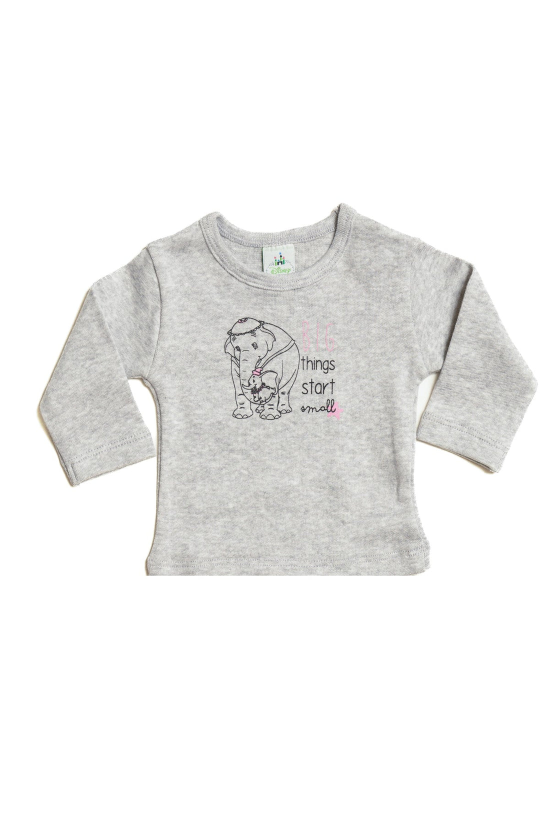 Baby Dumbo Long Sleeve T-Shirt "Big Things"