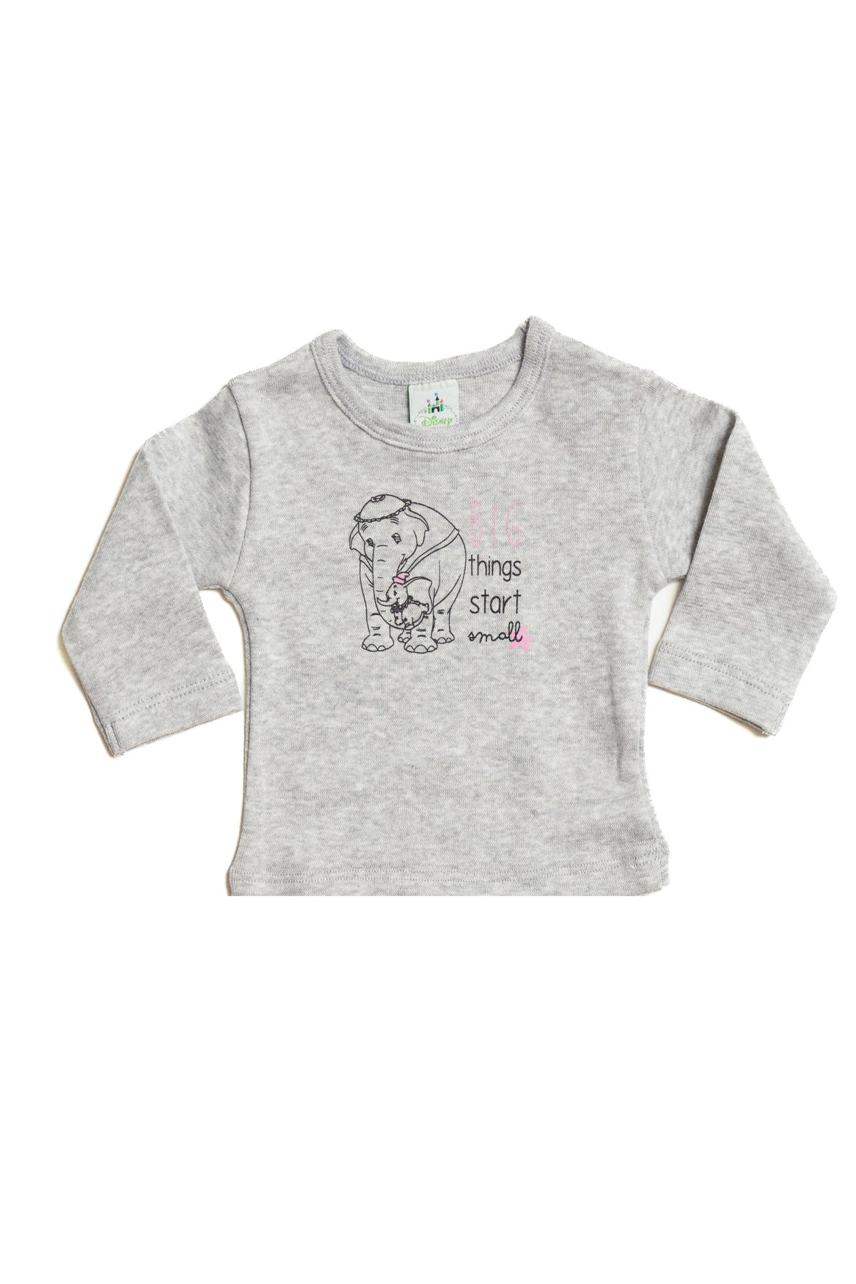 Baby Dumbo Long Sleeve T-Shirt "Big Things"