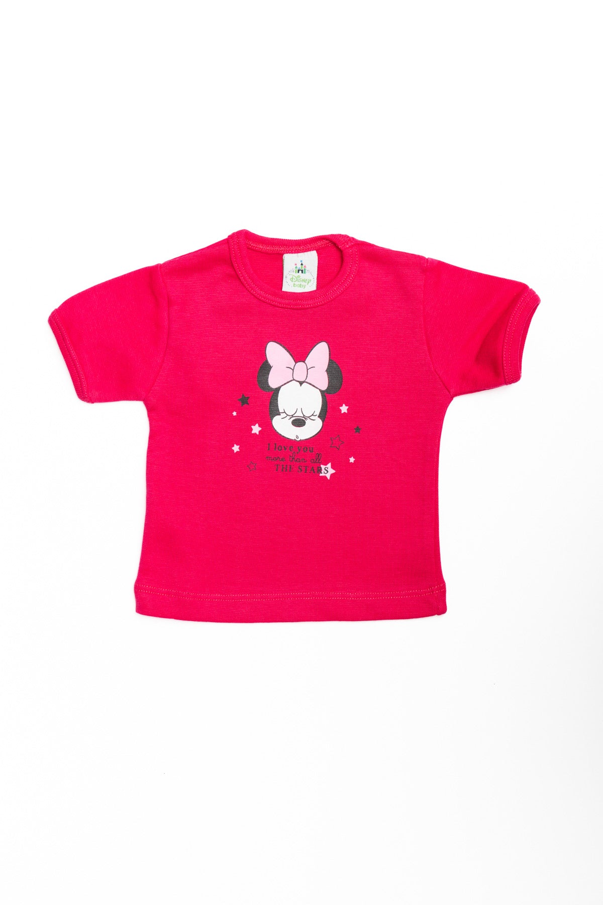 T-Shirt Baby Minnie " I Love you" Half sleeve 4907