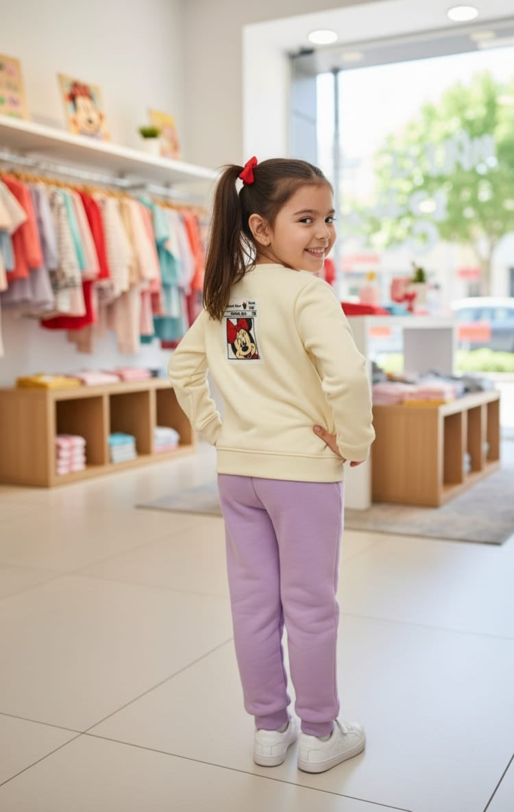 Minnie & Eiffel Tower Winter PJ Set