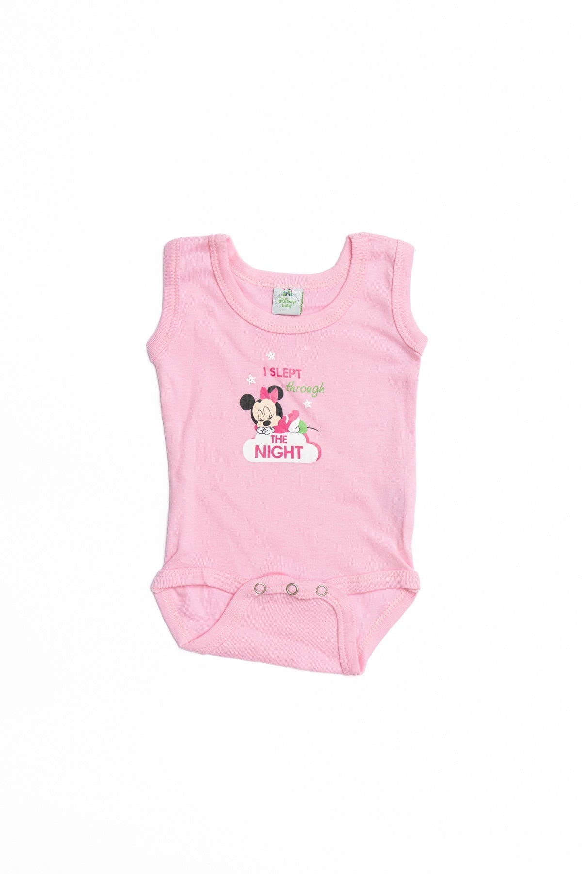 Baby Minnie Onesie (Sleeveless) "Sleep"