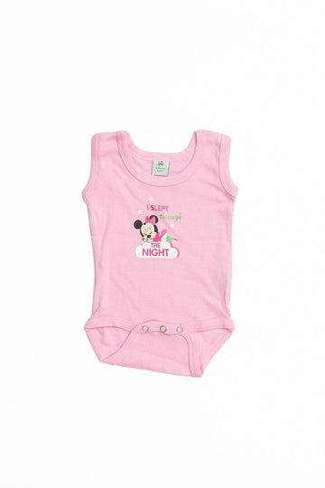 Baby Minnie Onesie (Sleeveless) "Sleep"