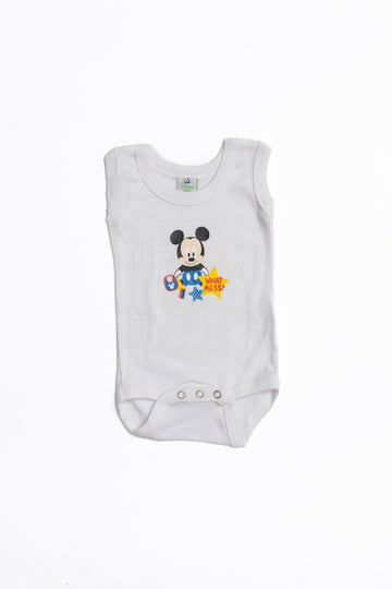 Baby Mickey Onesie (Sleeveless) "What Mess"