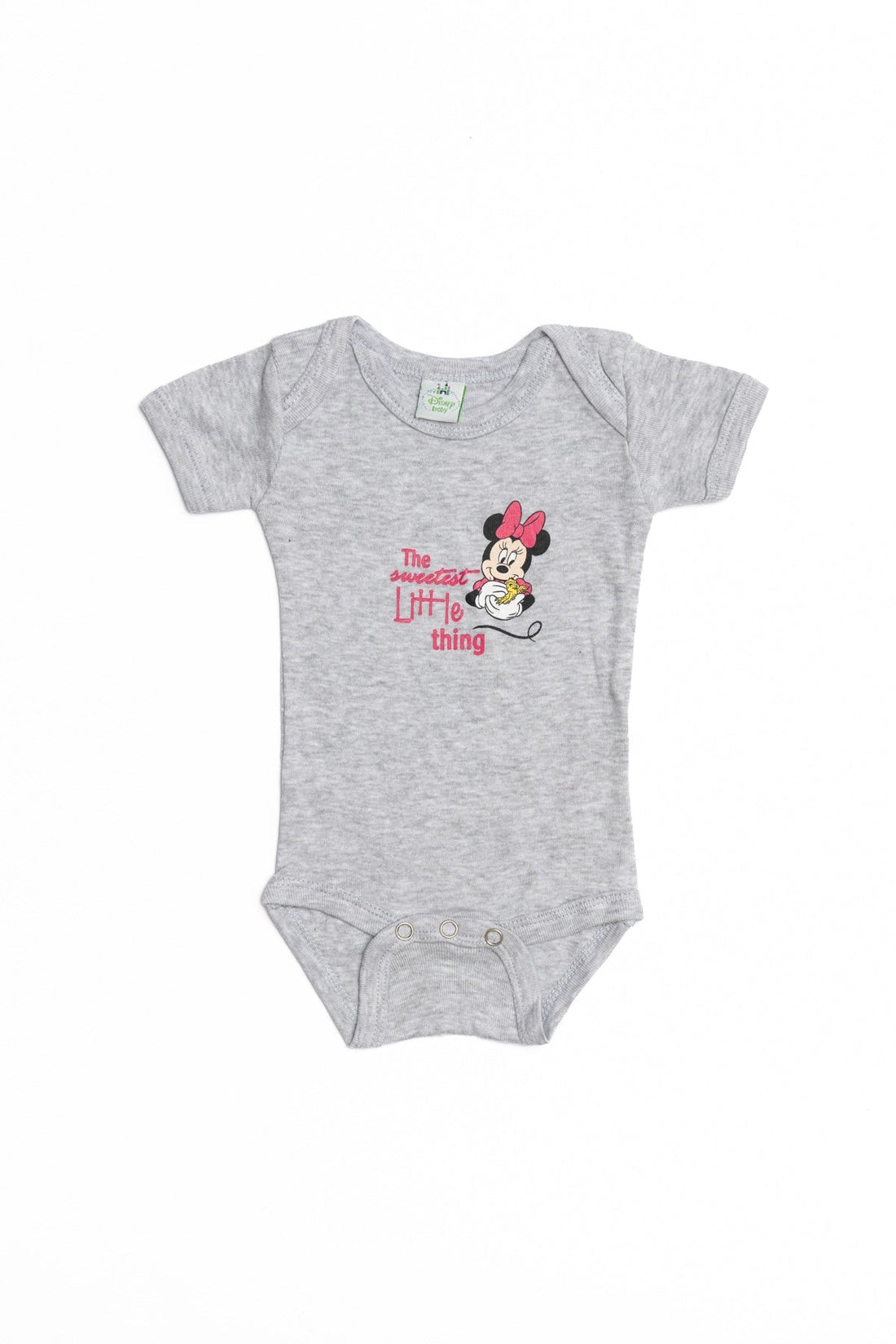 Baby Minnie Onesie (Short Sleeves) "Sleep"