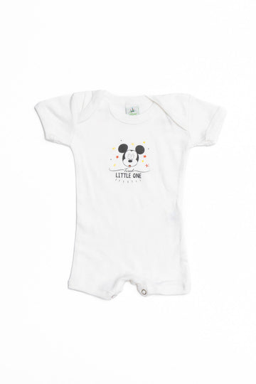 Baby Mickey Romper (Short Sleeves) "Little One"