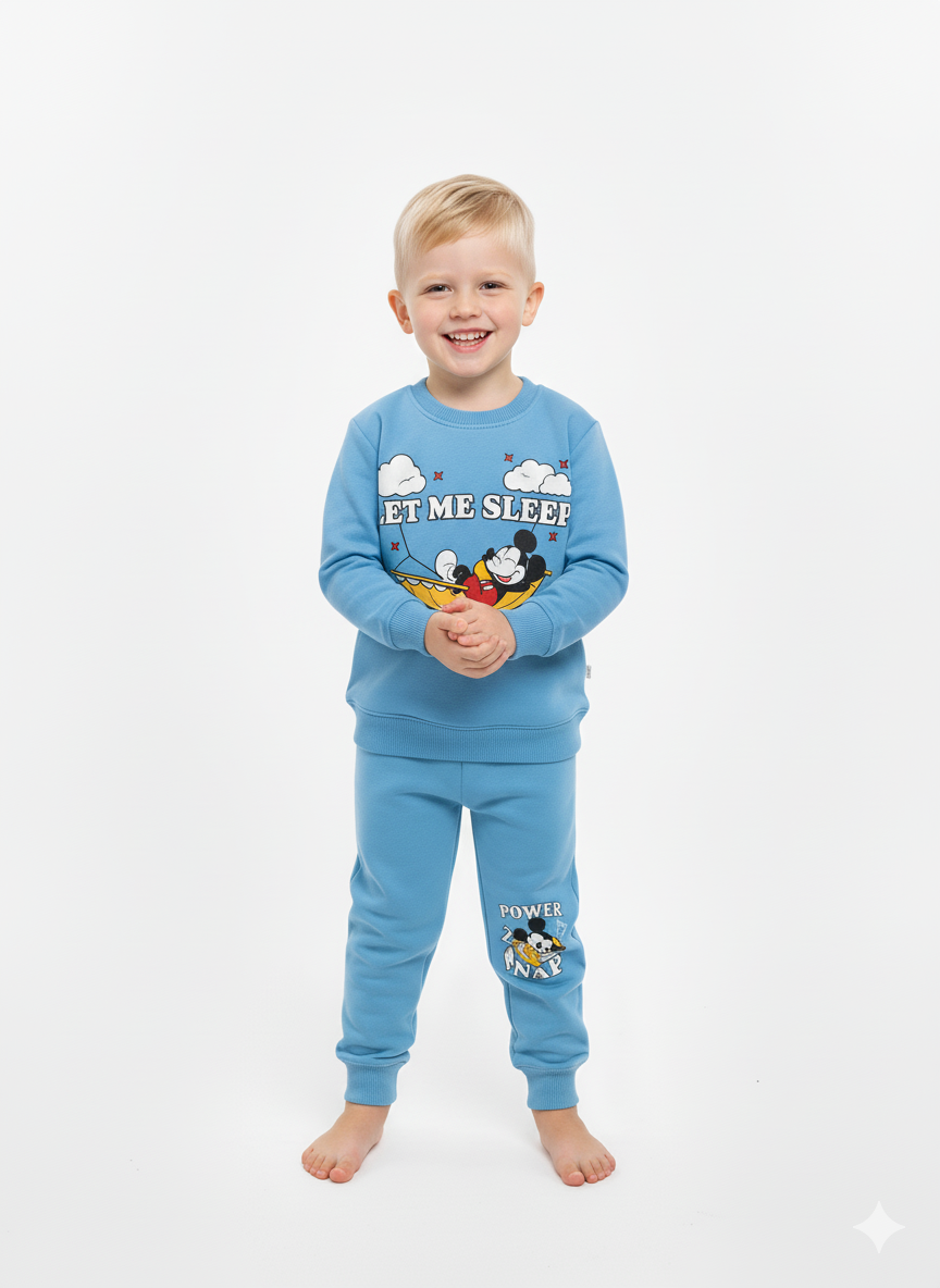 Baby Mickey Winter PJ Set