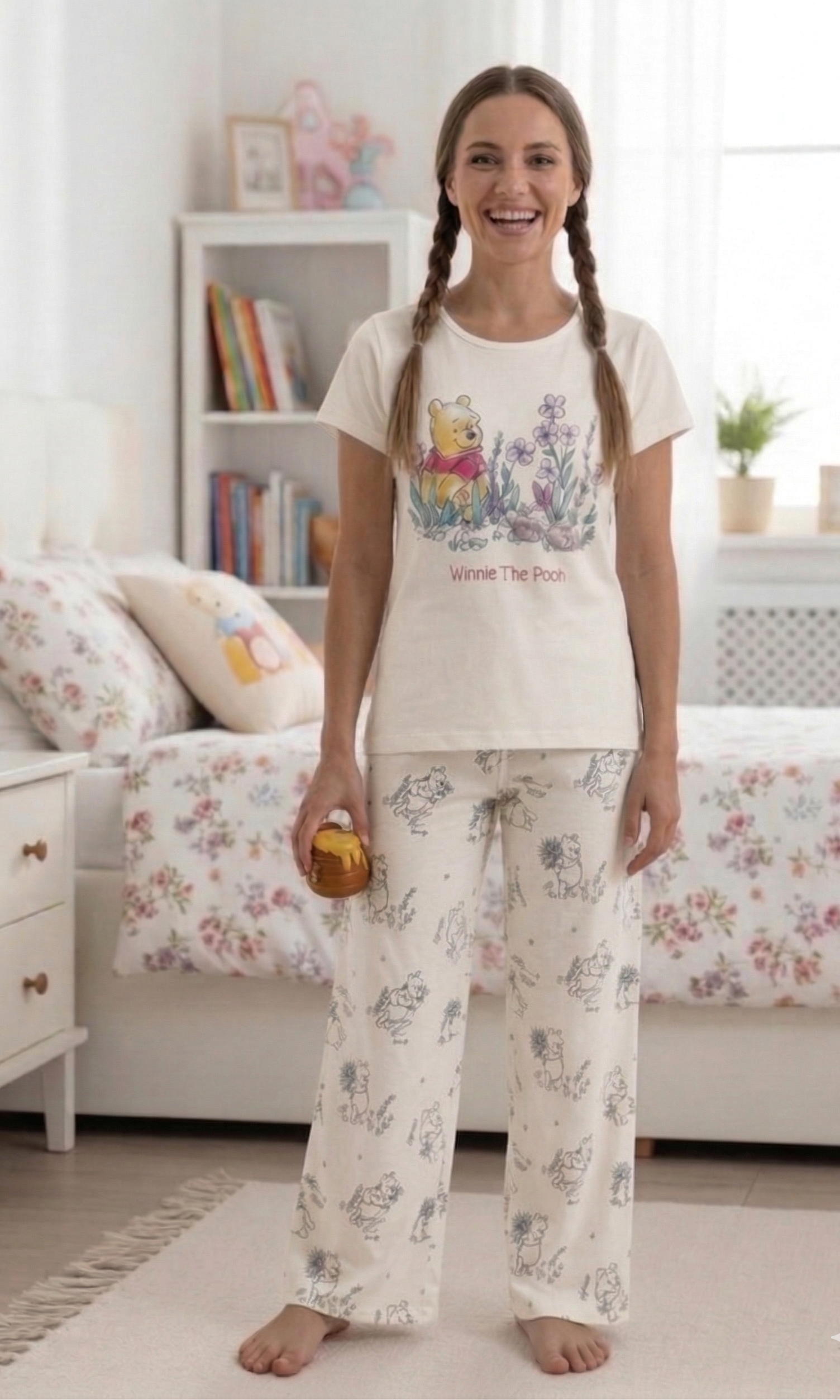 Women Pooh PJ Set