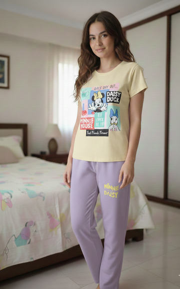 Women Minnie & Daisy PJ Set