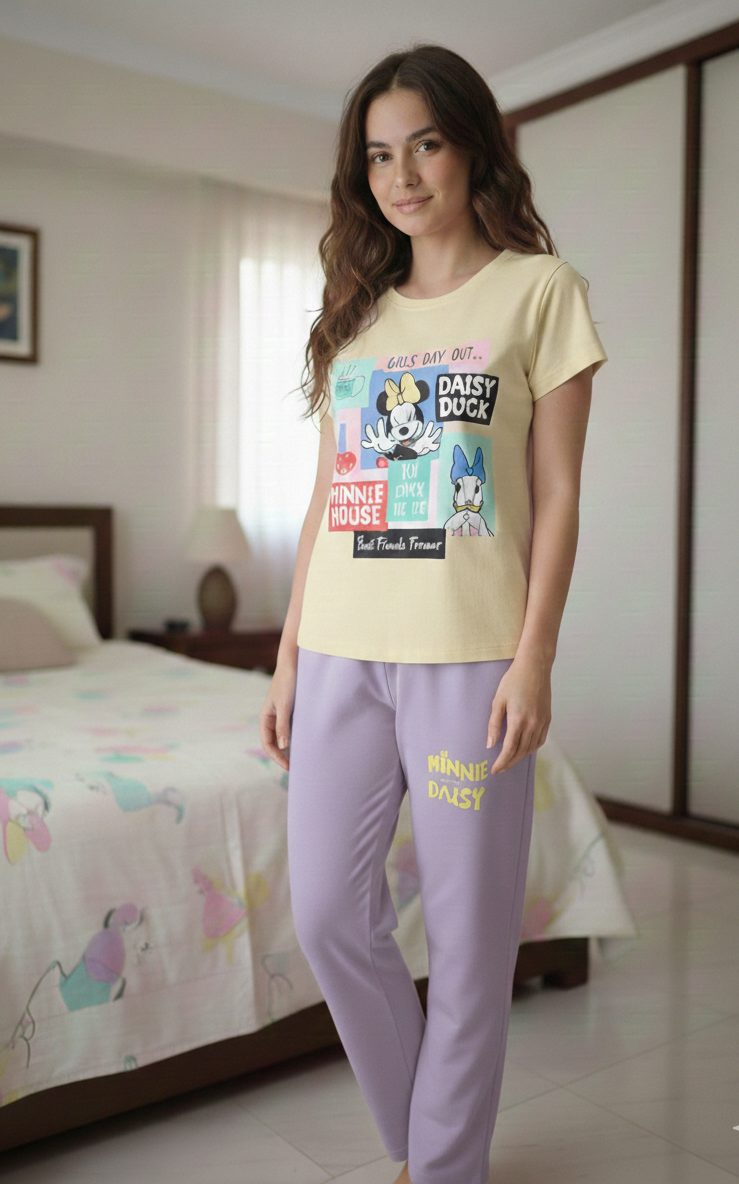 Women Minnie & Daisy PJ Set