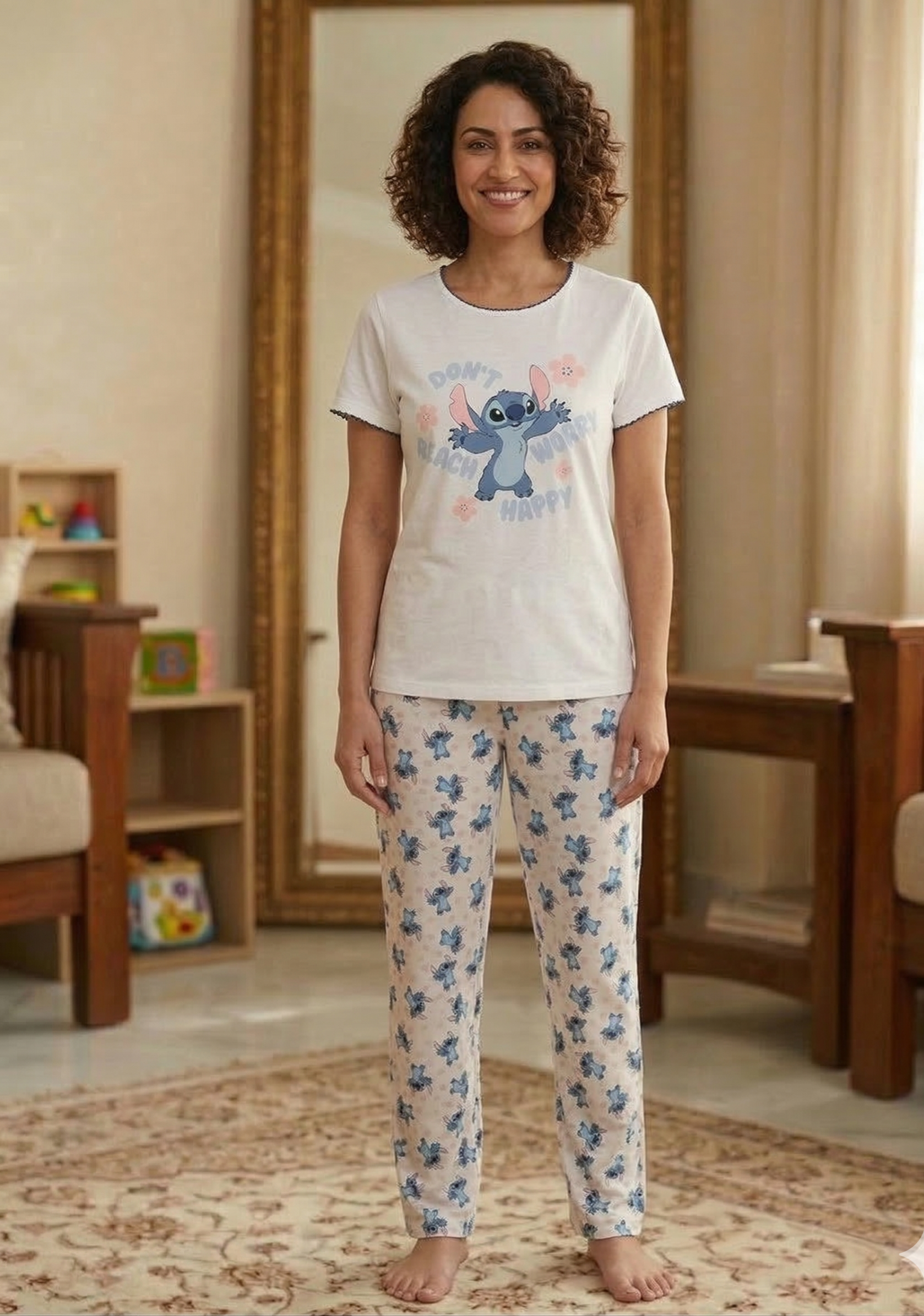 Women Stitch PJ Set