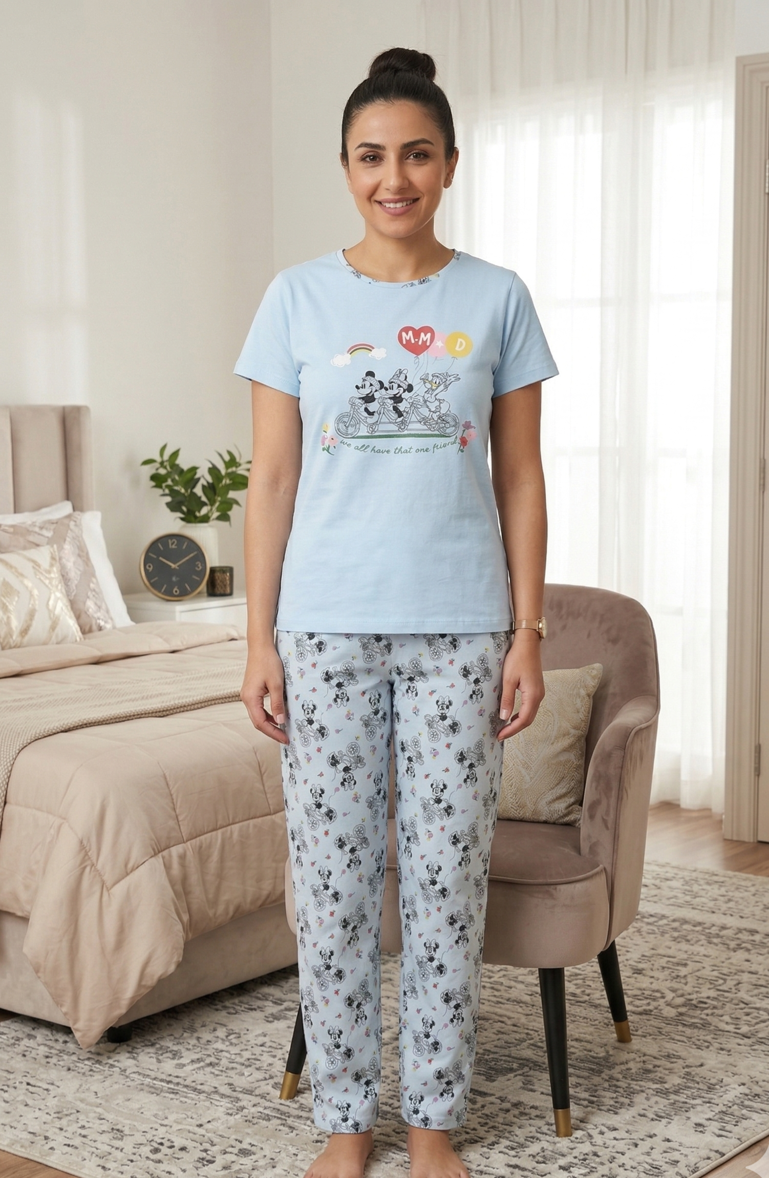 Women Minnie & Friends PJ Set