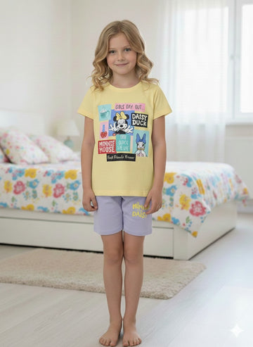 Girls Minnie & Daisy PJ Set