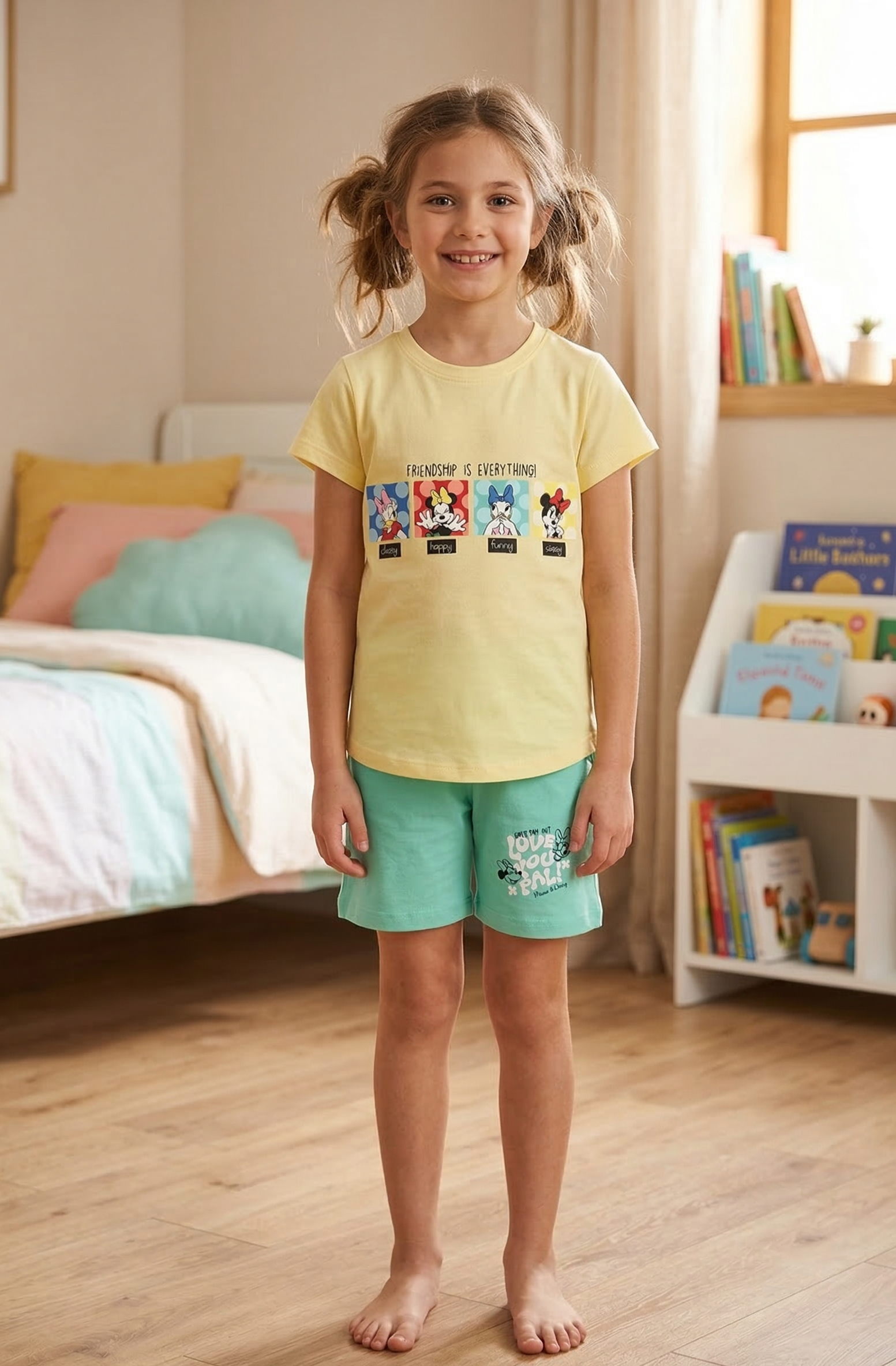Girls Minnie & Daisy Friendship PJ Set