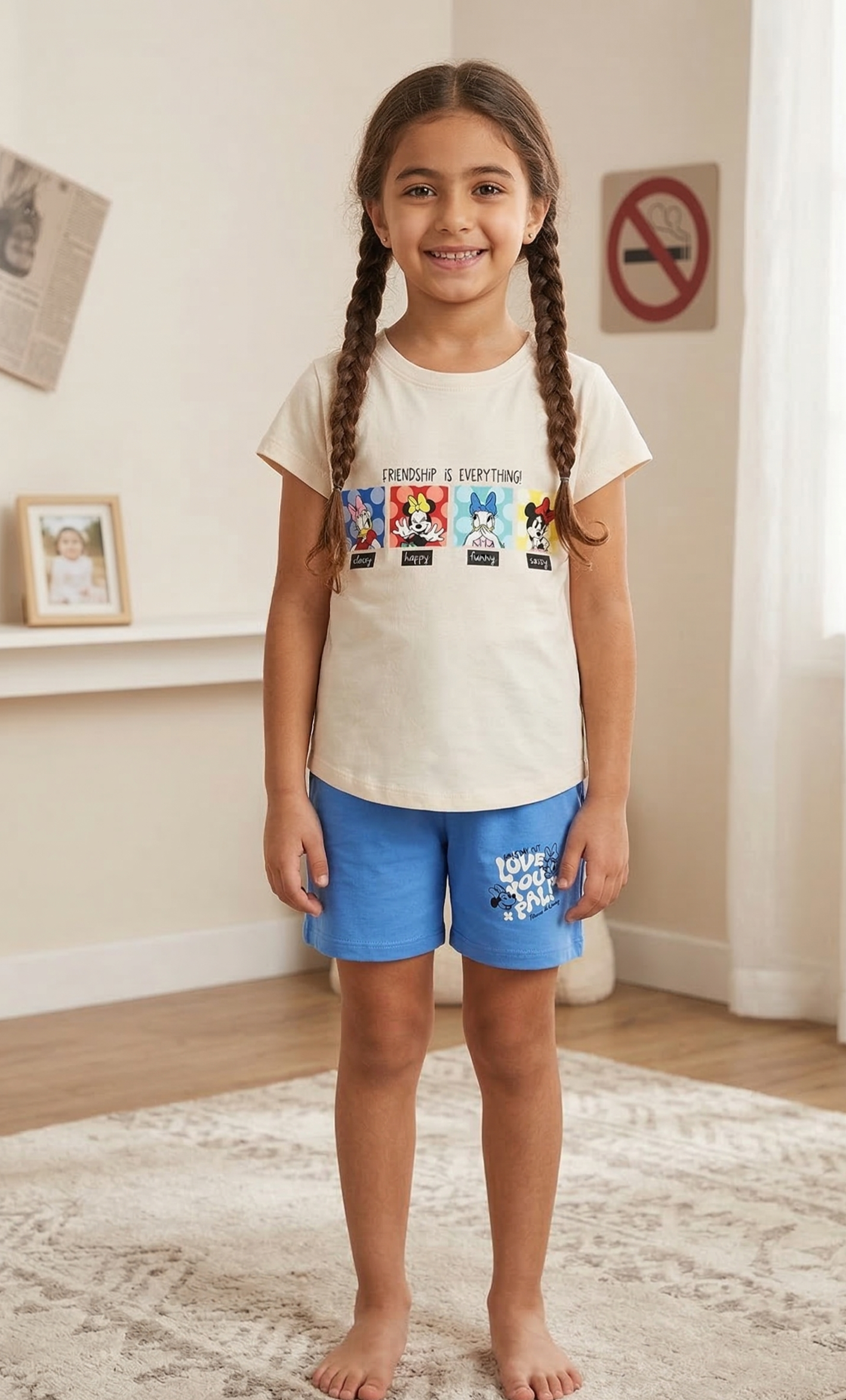 Girls Minnie & Daisy Friendship PJ Set