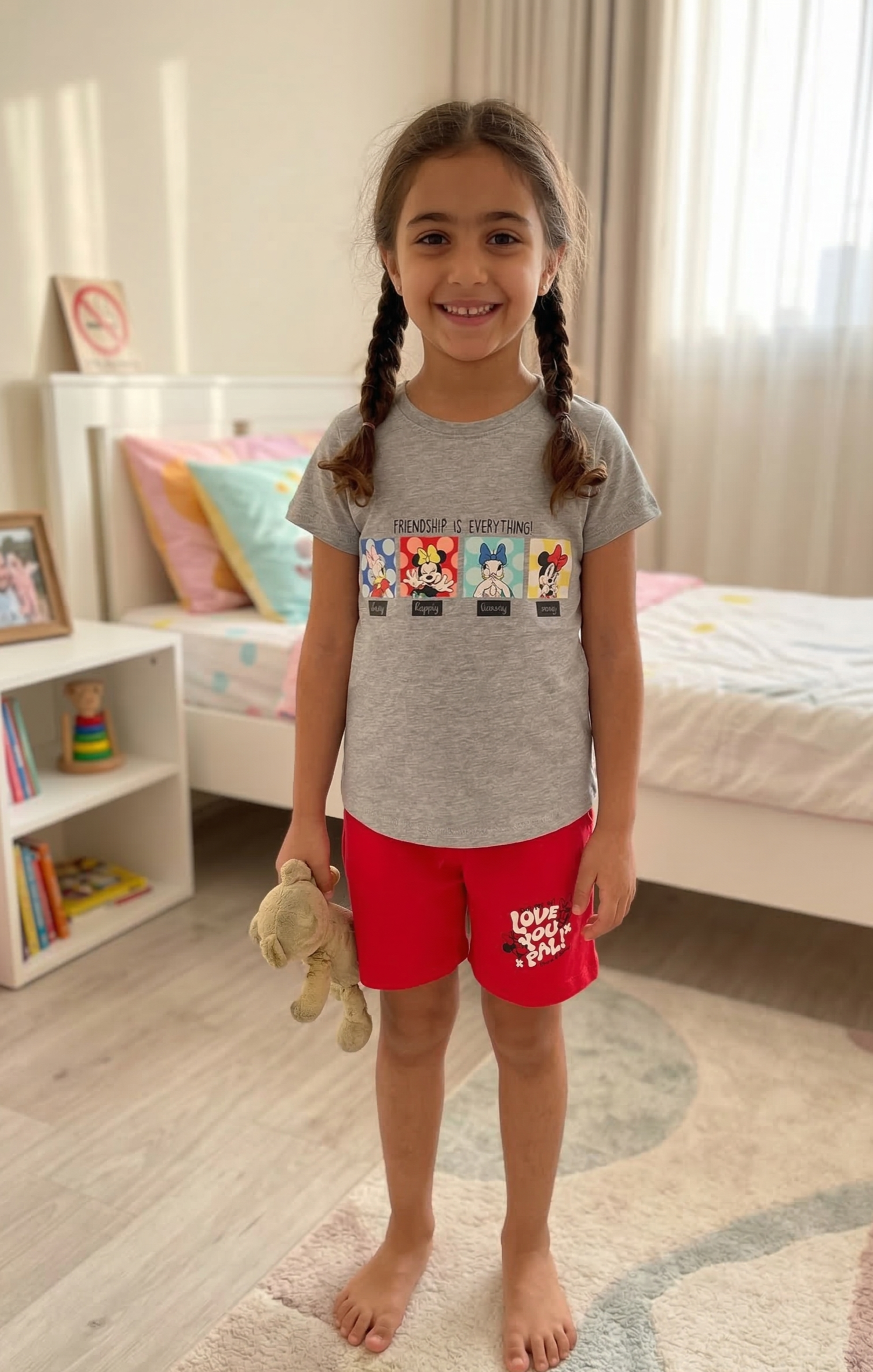 Girls Minnie & Daisy Friendship PJ Set