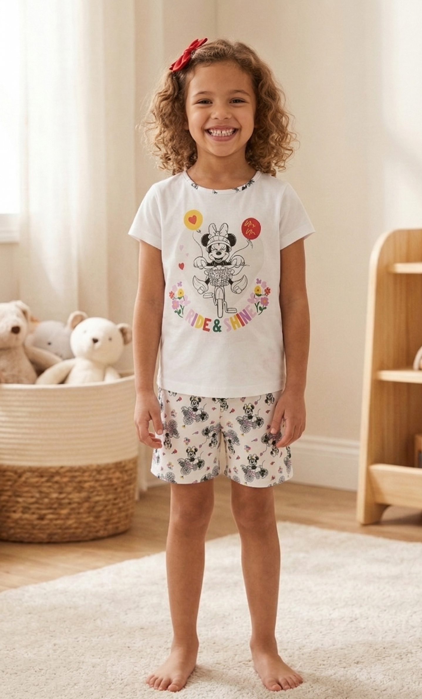Girls Minnie's Ride & Shine PJ Set