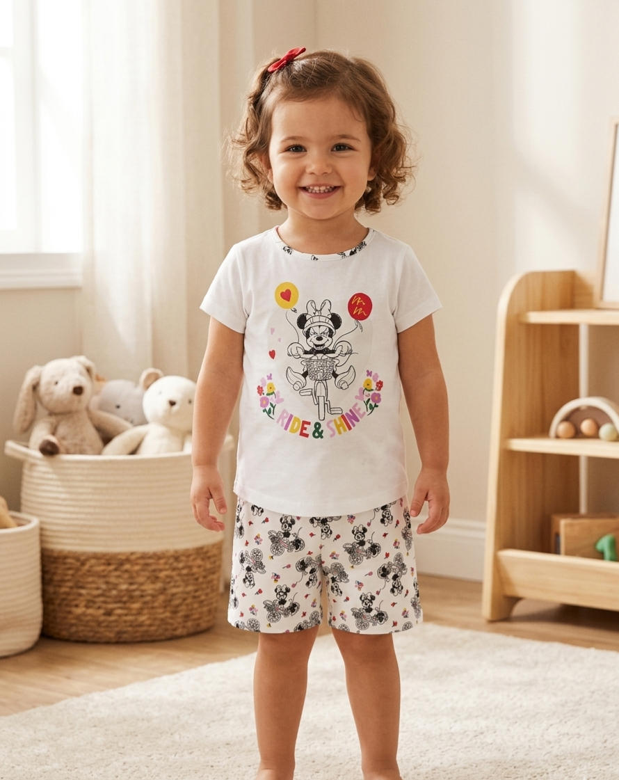 Baby Minnie's Ride & Shine PJ Set