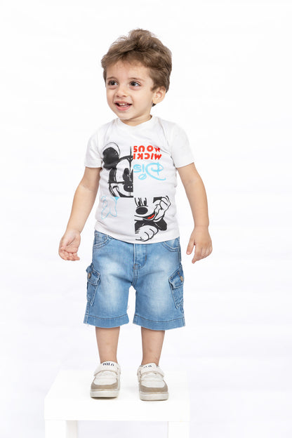 T-Shirt Baby Boys Mickey 7401