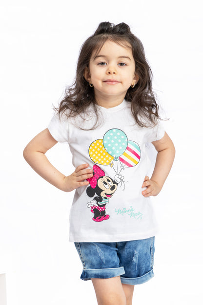 T-Shirt Baby Girl Minnie 7405
