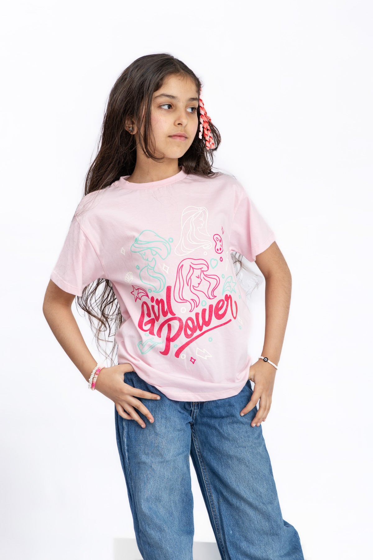 T-Shirt Girls Princess 7420