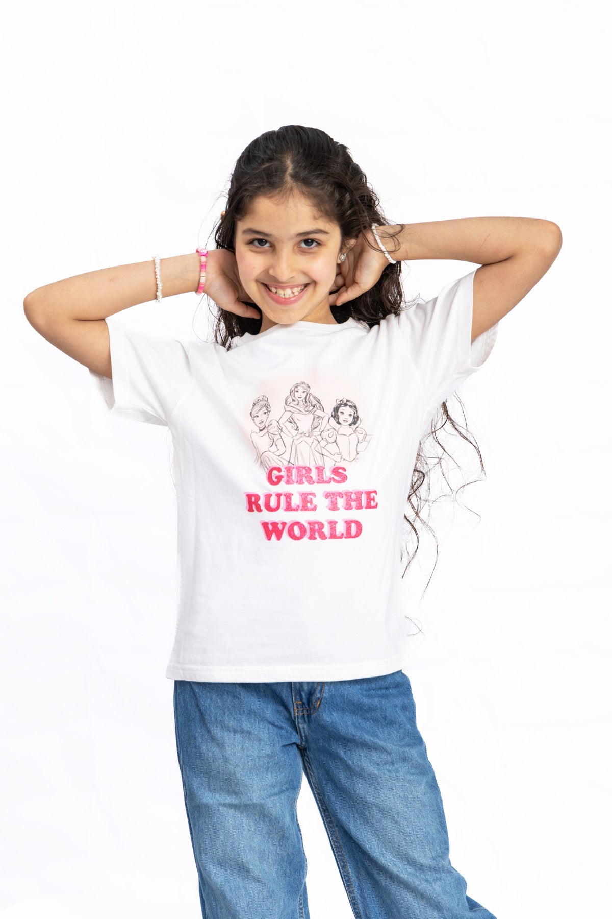 T Shirt Girls Minnie 7422