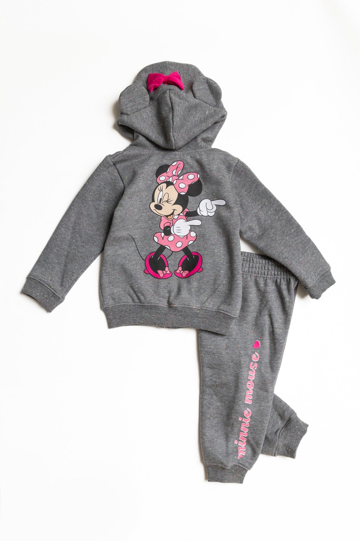 Baby Minnie "Magic This Way" Zip-up Hoodie Winter Pj Set