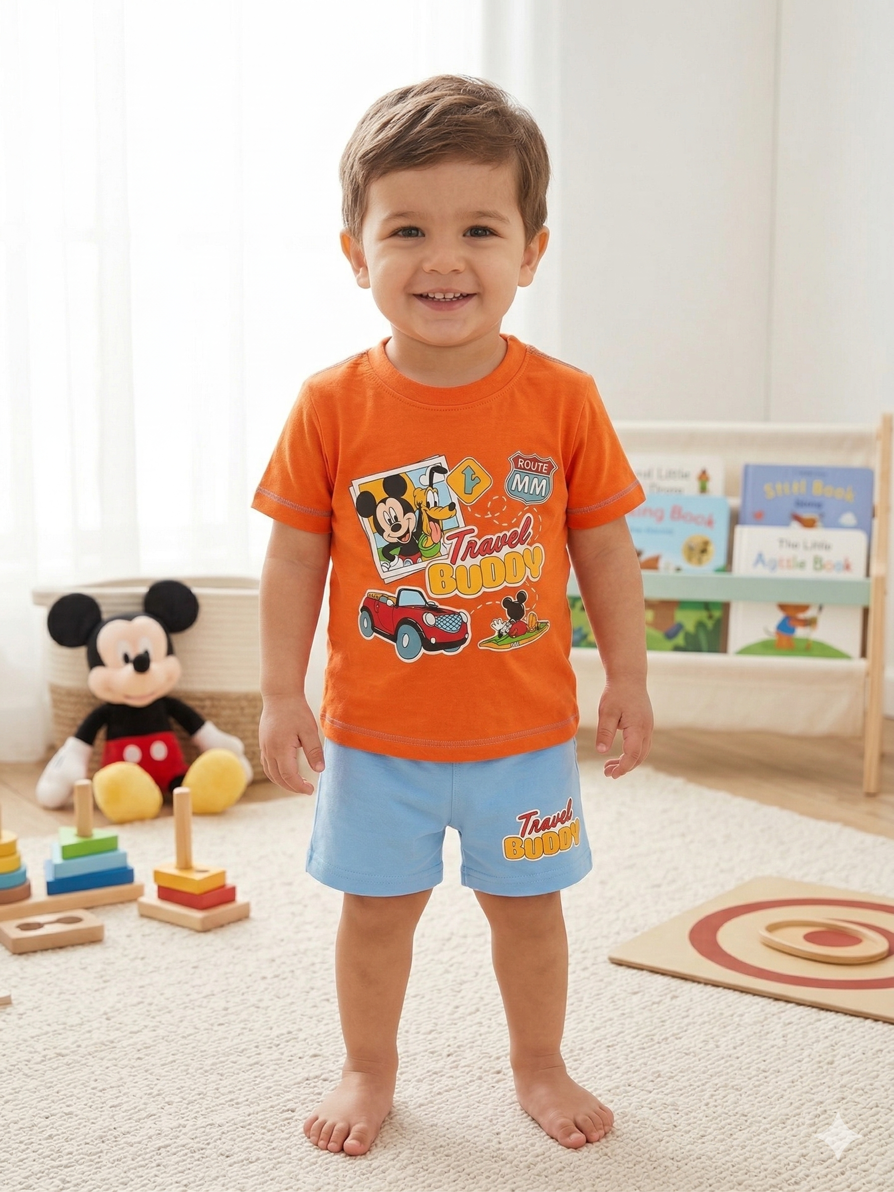 Baby Mickey & Pluto PJ Set