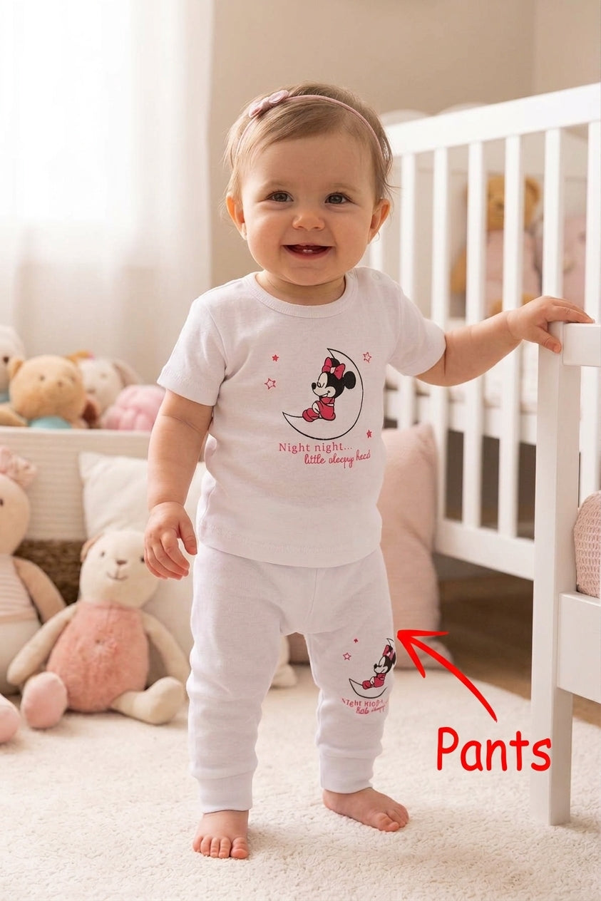 Baby Minnie Pants "Little Sleepy"