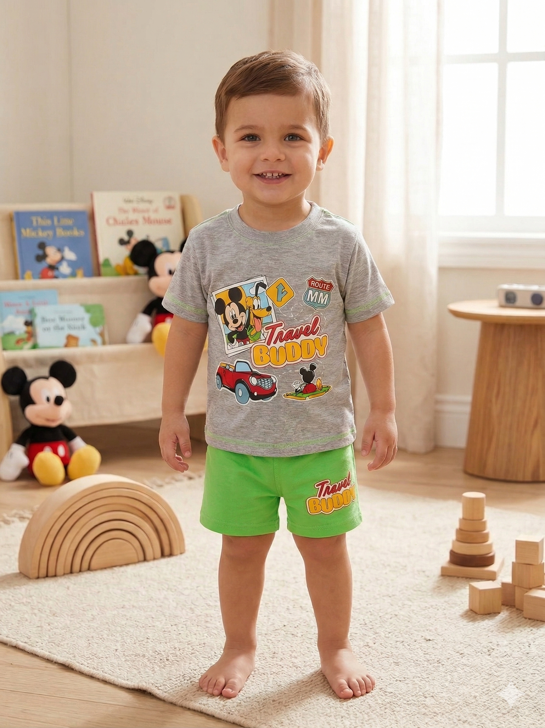 Baby Mickey & Pluto PJ Set