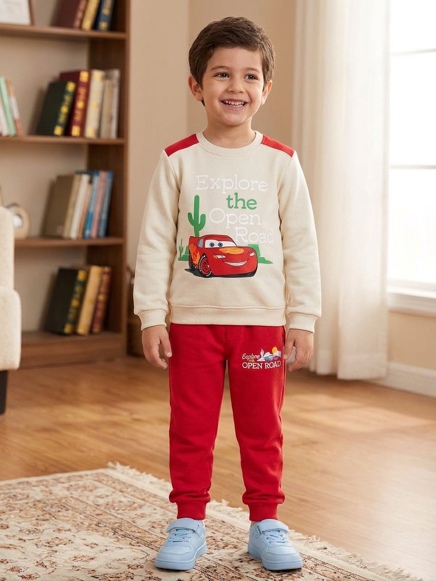 Cars Winter PJ Set