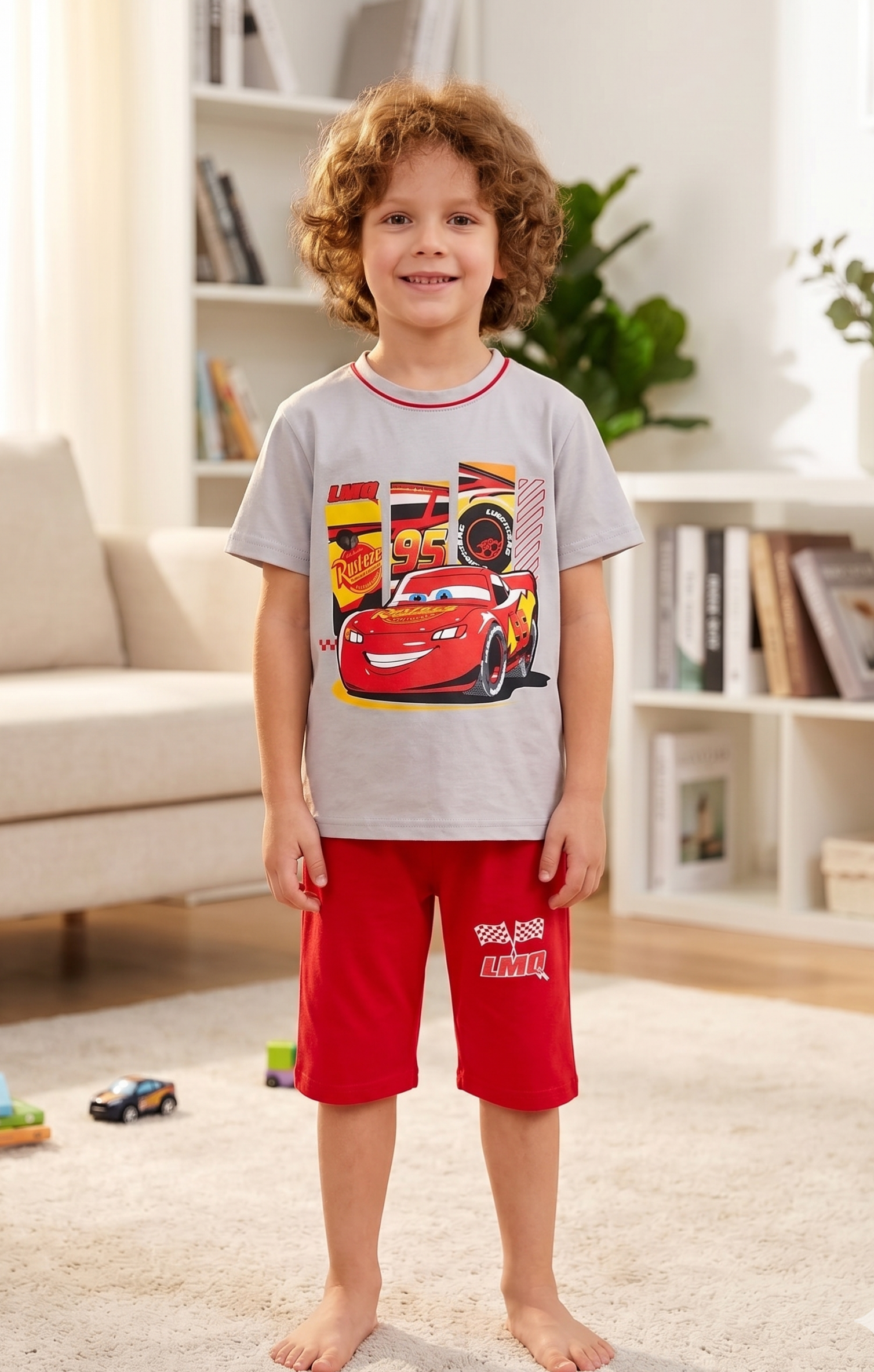 Boys Cars 95 LMQ PJ Set