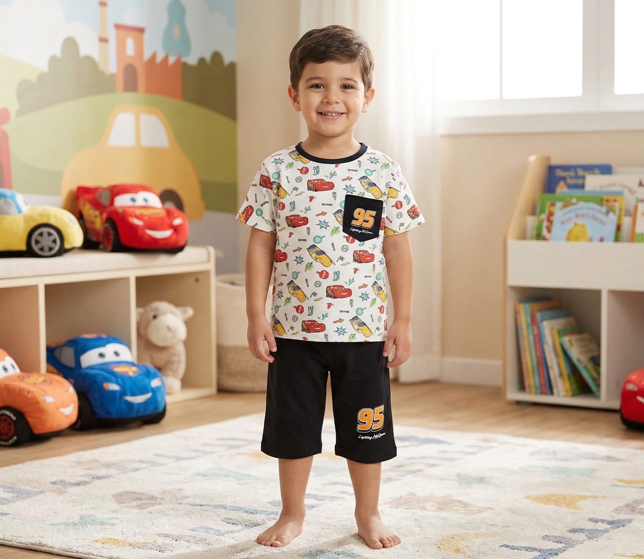 Boys Cars "95"   PJ Set