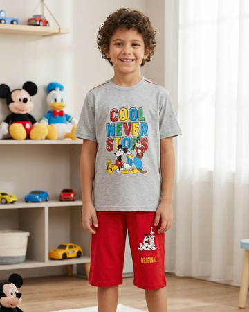 Mickey & Friends PJ Set "Cool Never Stops"