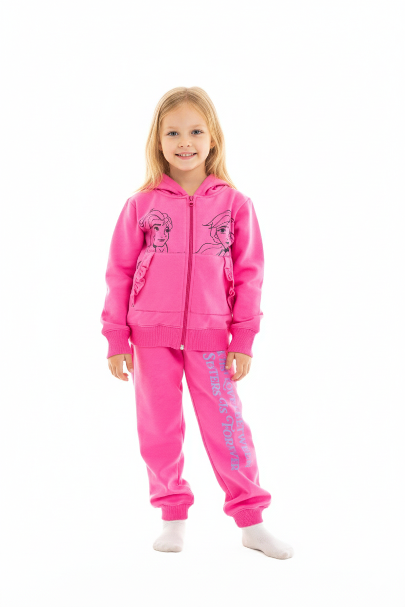 Frozen Zipper Winter PJ Set