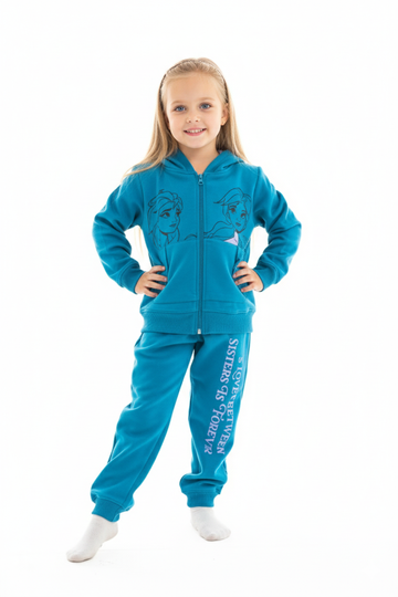 Frozen Zipper Winter PJ Set