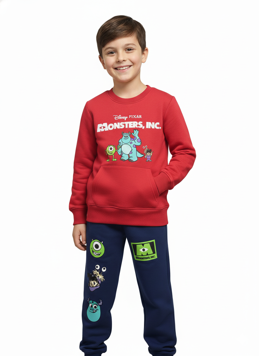 Pixar Monsters Winter PJ Set