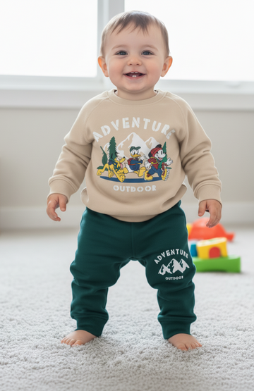 Baby Mickey & Friends Winter PJ Set