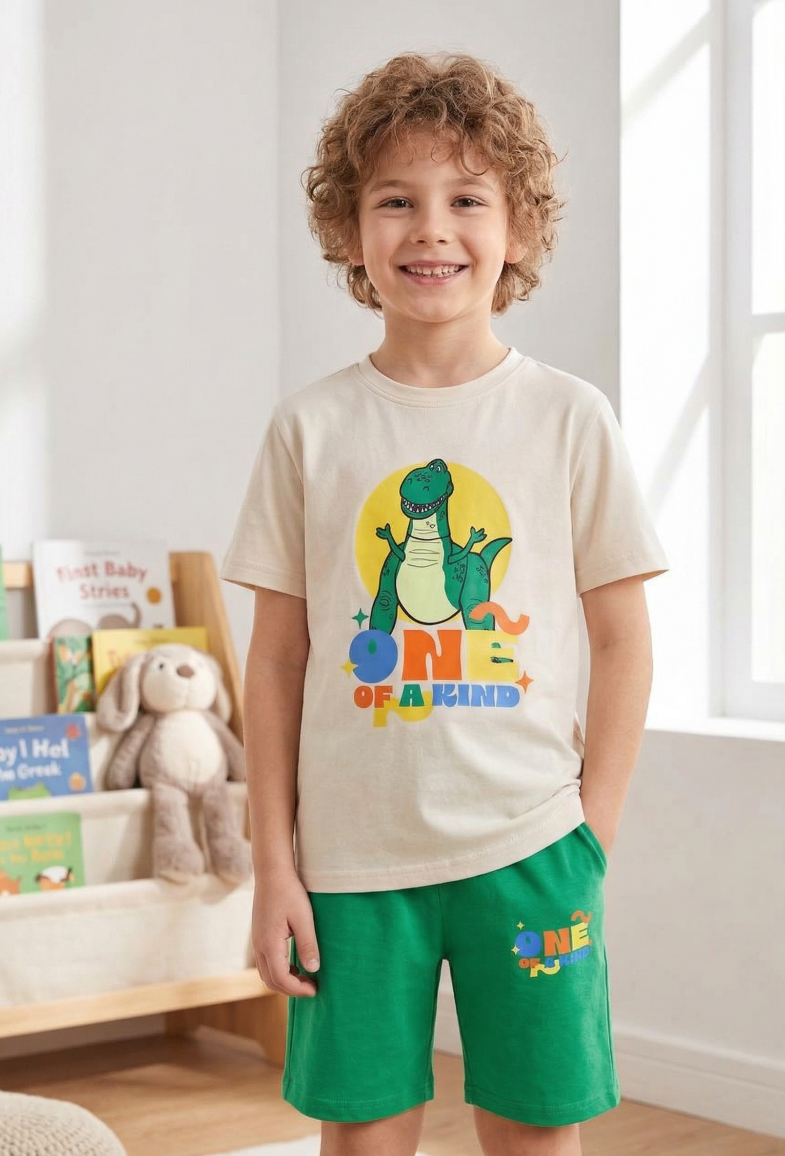 Boys Dinosaur PJ Set