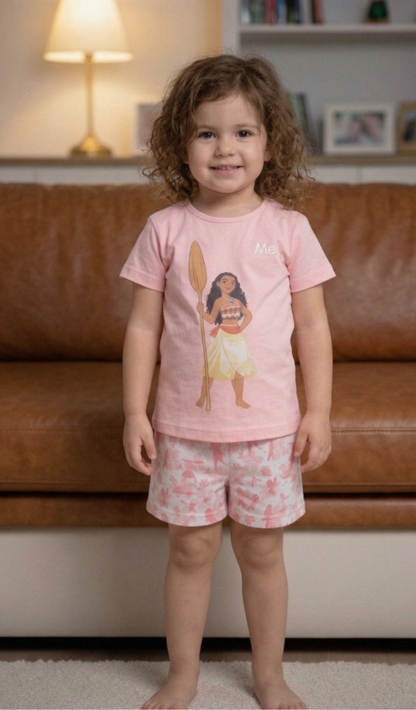Baby Moana's Embroidery PJ Set
