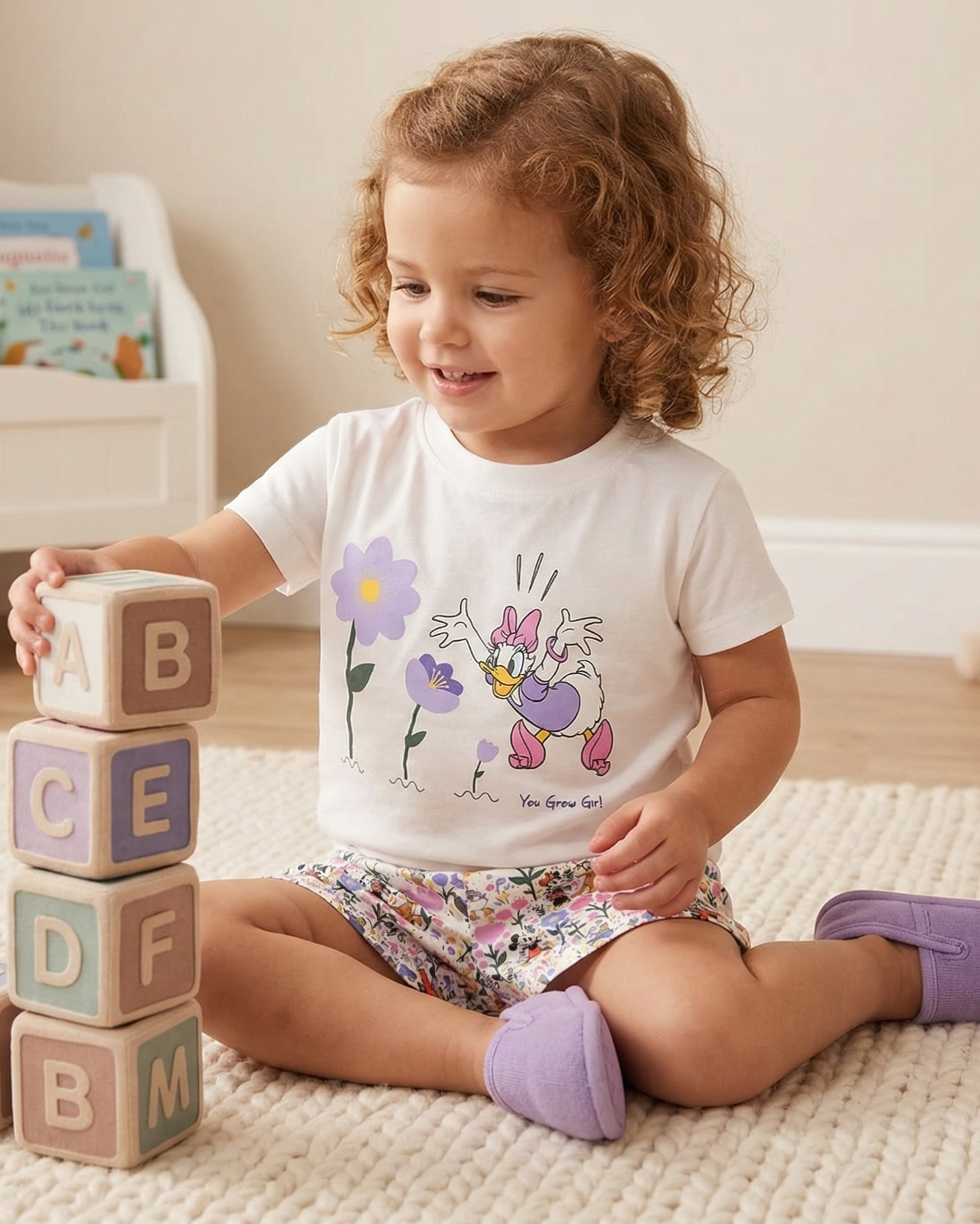 Baby Daisy PJ Set "You Grow Girl"