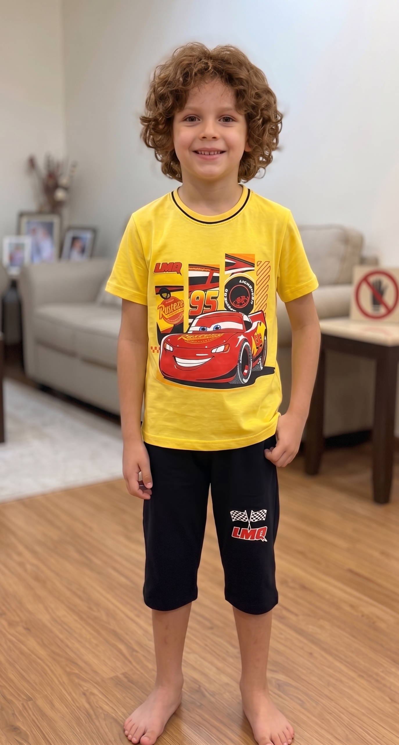 Boys Cars 95 LMQ PJ Set