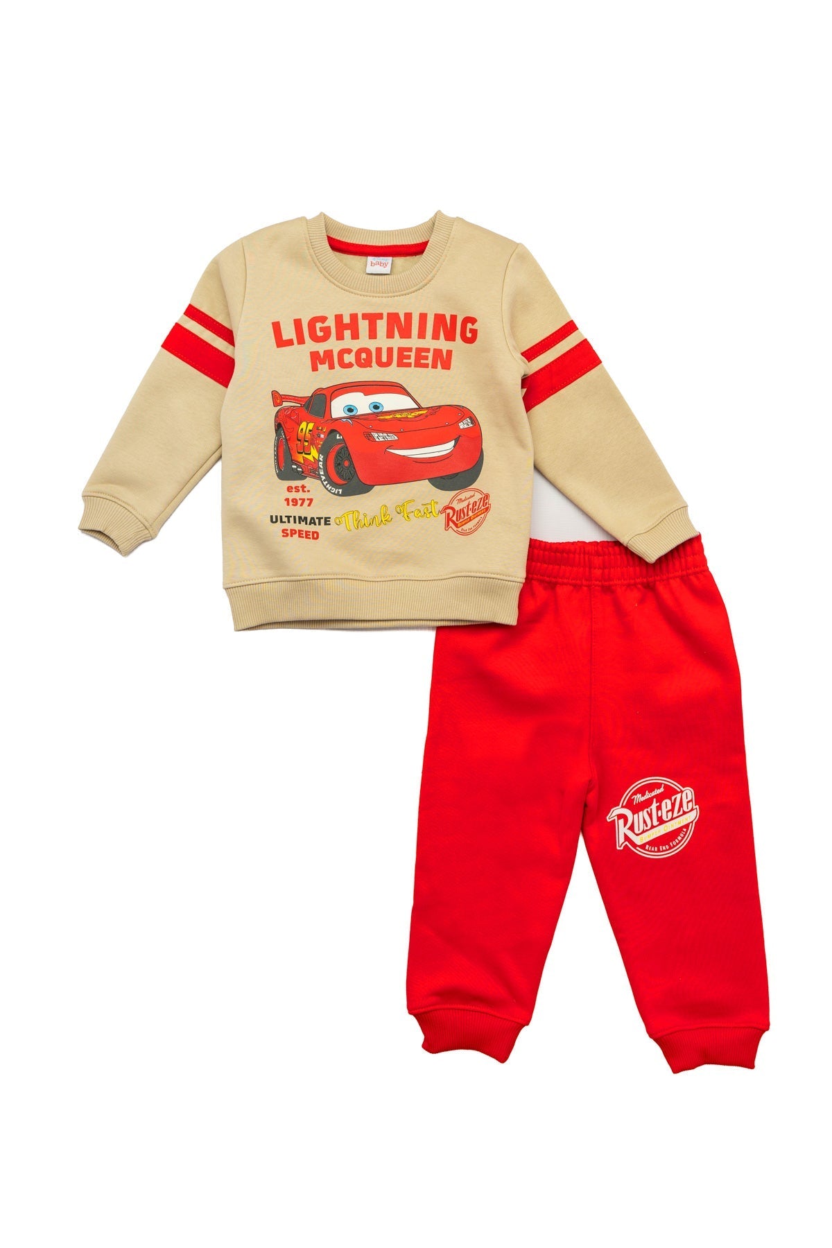 Cars Winter PJ Set "Think Fast"
