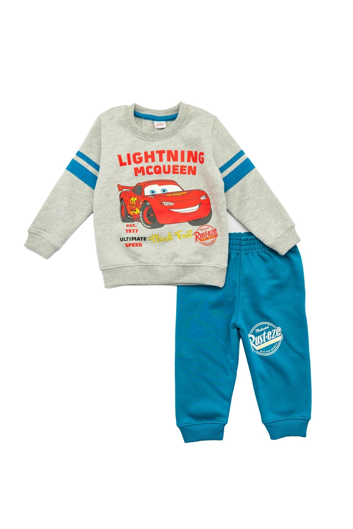 Cars Winter PJ Set "Think Fast"
