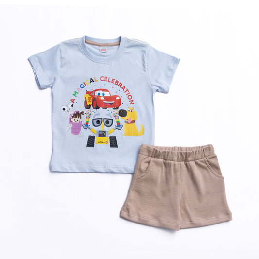 Disney/ Boys Baby Cars & Boo PJ Set 5183-55