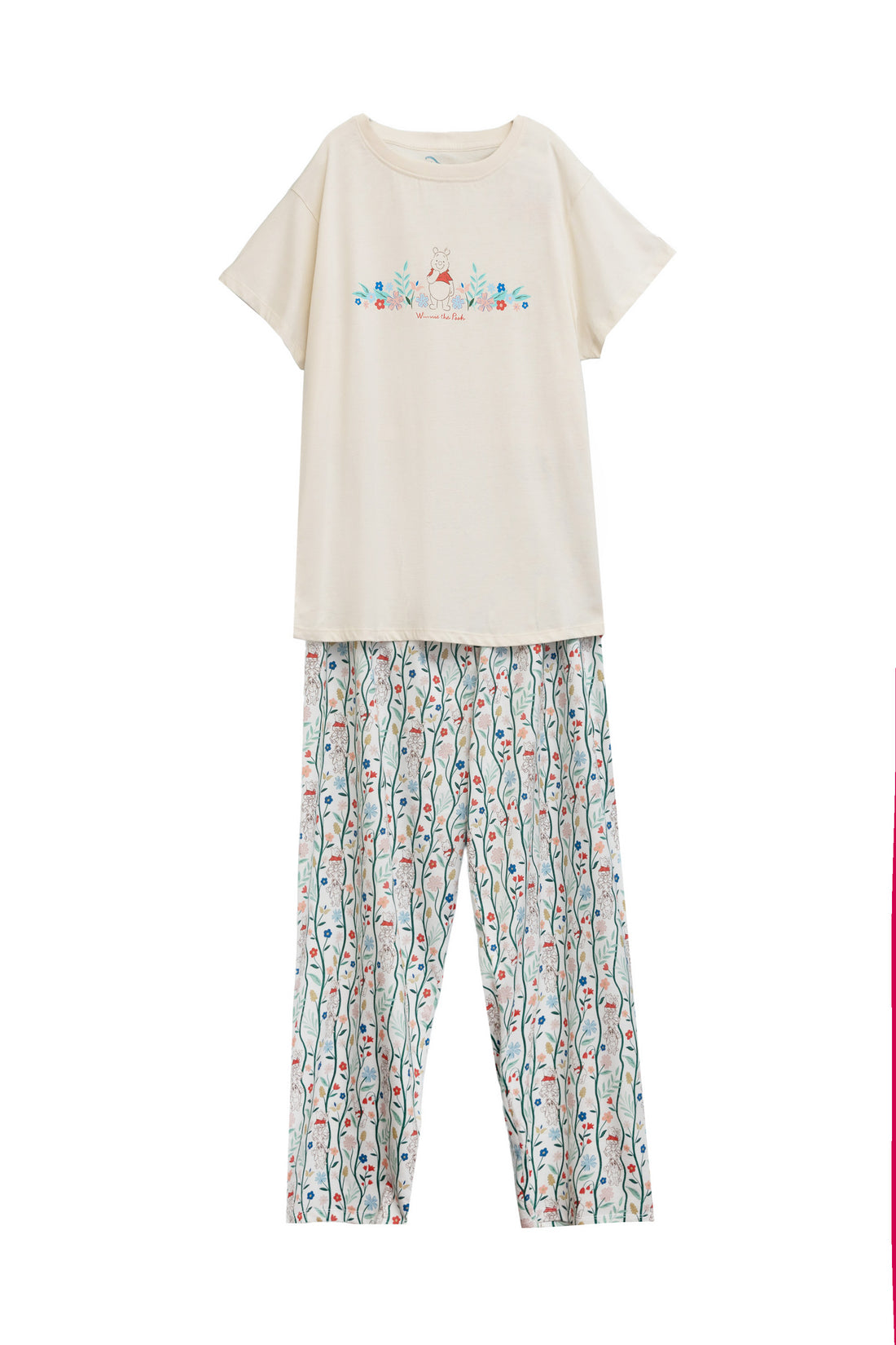 Women Pooh PJ Set "Rose"