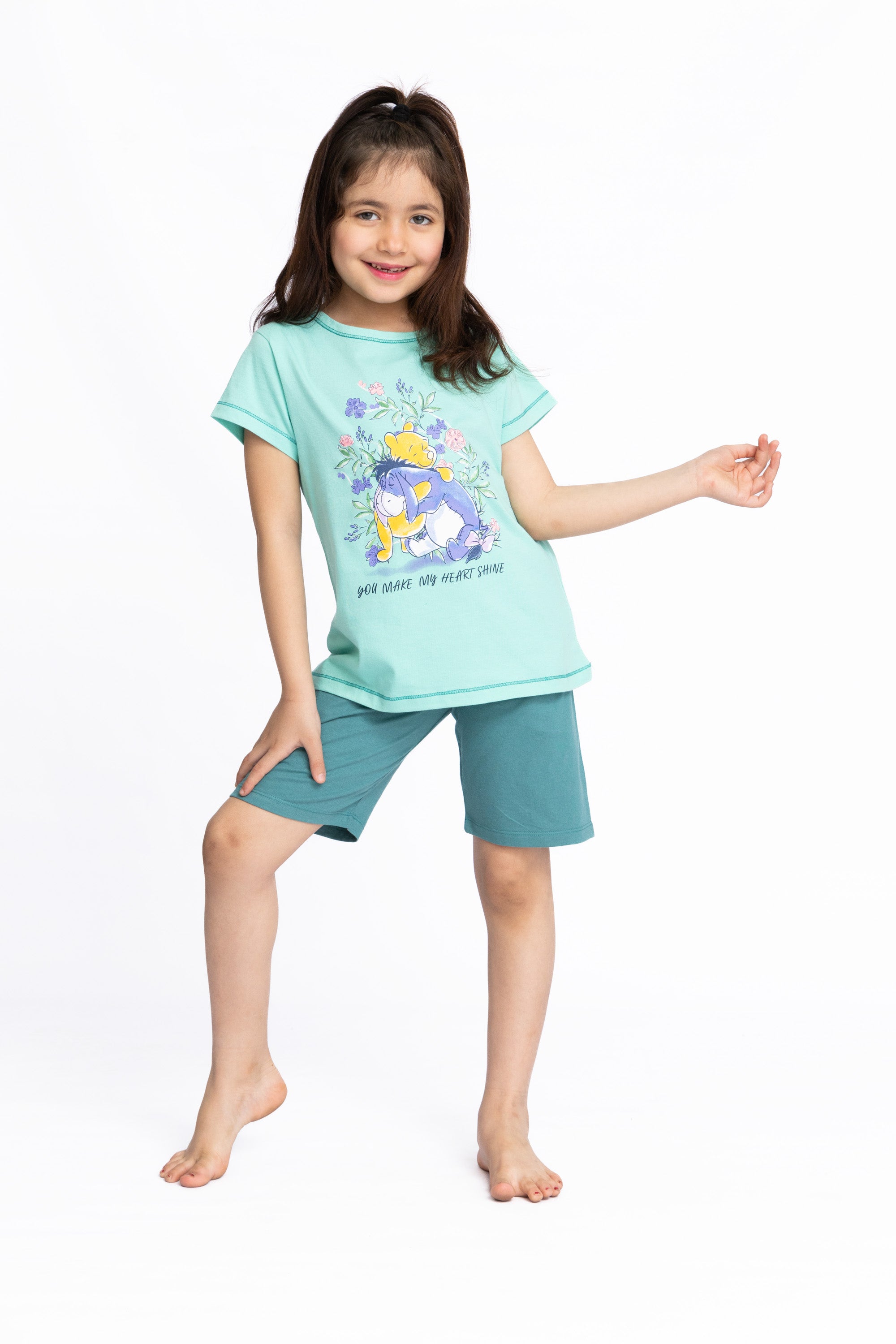 Girls Pooh Pj Set