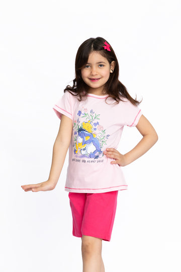 Girls Pooh Pj Set